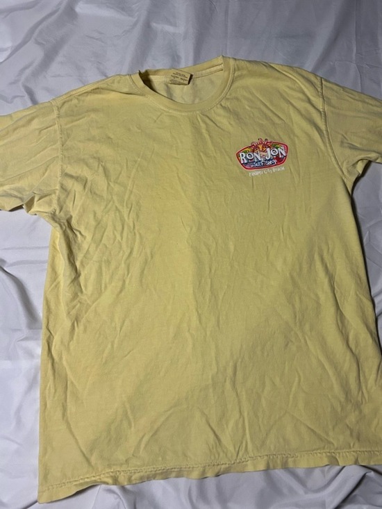 Comfort Colors Other - Ron Jon Surf Shop Tshirt Comfort Colors Yellow Panama City Sz L